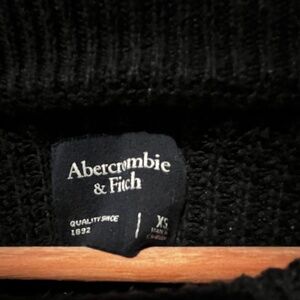 Abercrombie Oversized Waffle Crew Sweater Sz XS